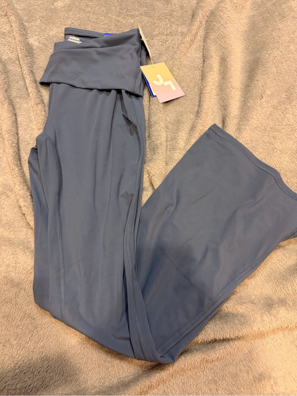 Joylab regular length low rise blue legging  sz m nwt